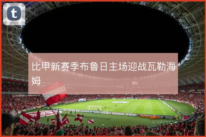 比甲新赛季布鲁日主场迎战瓦勒海姆